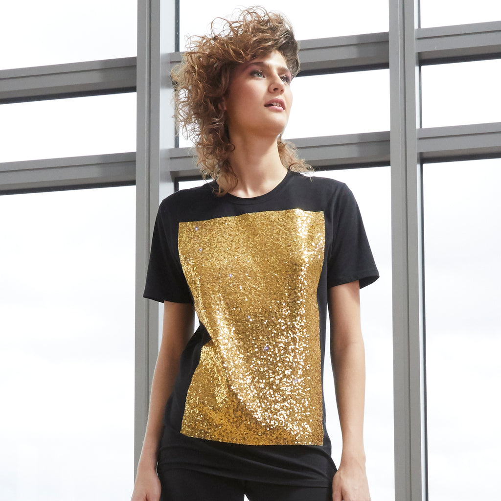 Black Gold Twirkle T-shirt (unisex)