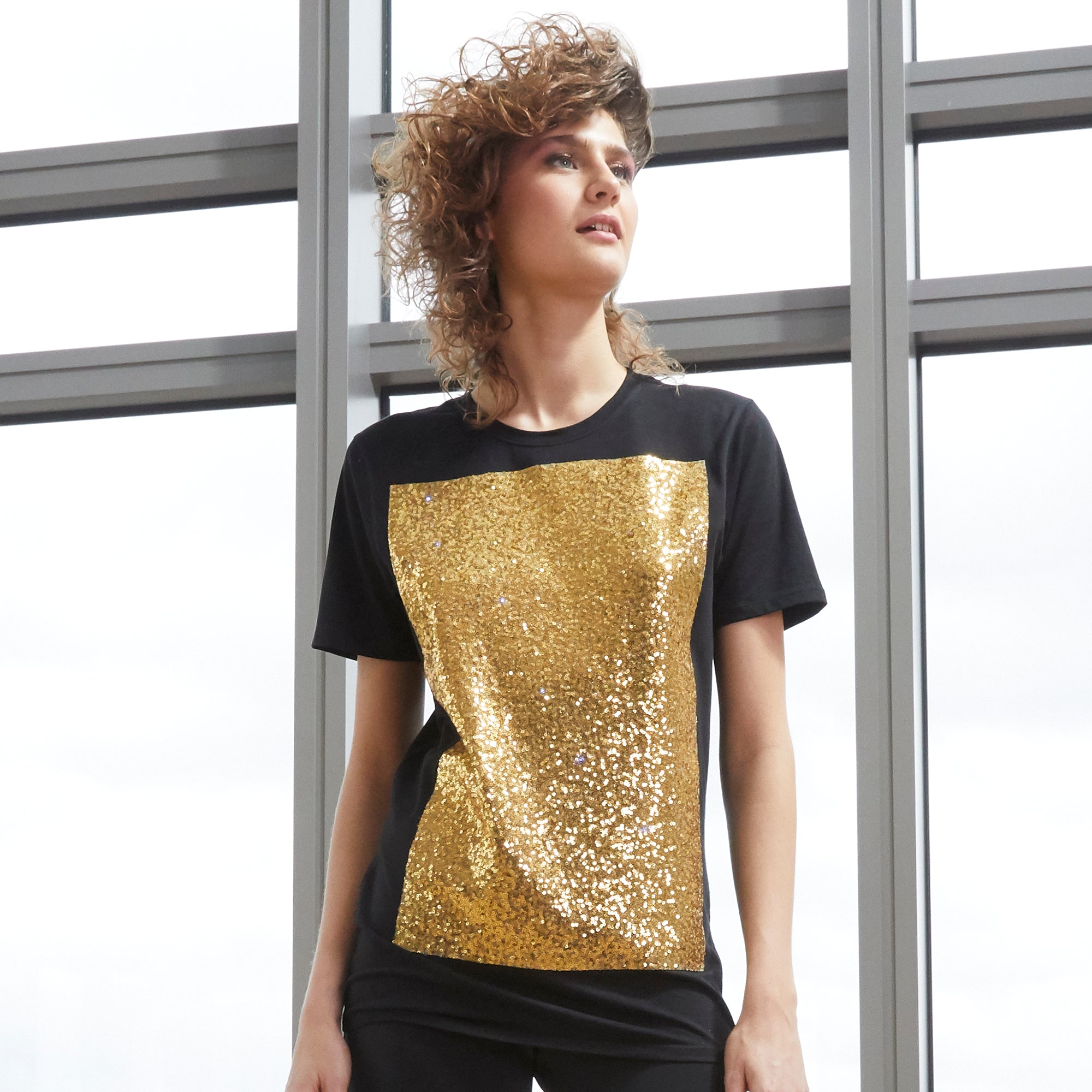 Black Gold Twirkle T-shirt (unisex)